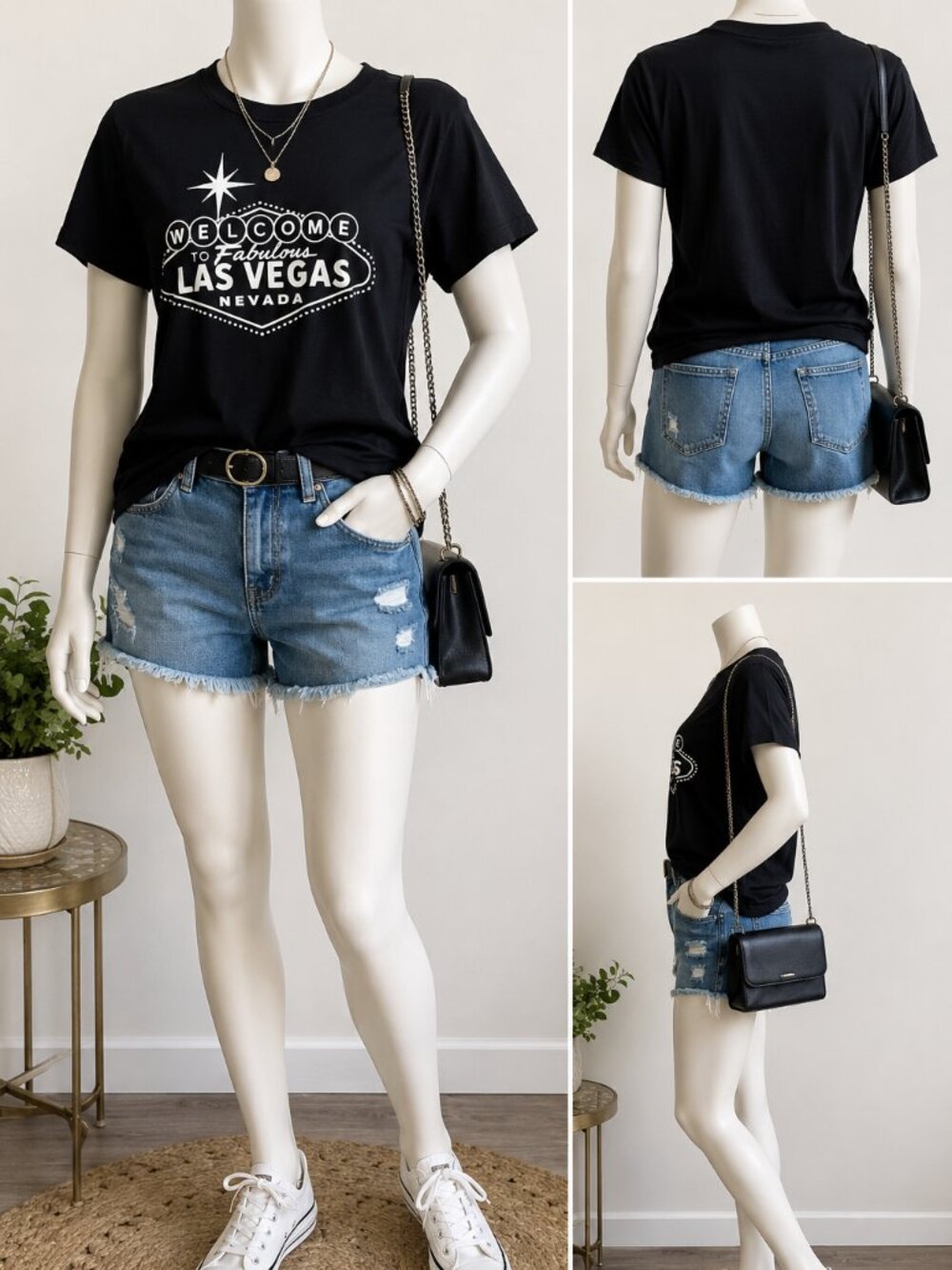 🎰 Las Vegas Graphic Tee | 100% Cotton | Washed, Never Worn | Size M
